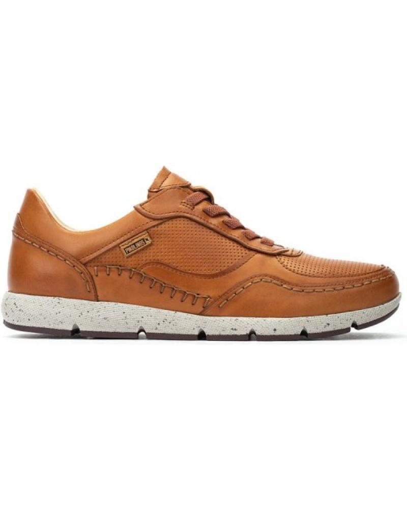 Sapatos-De-Hombre-PIKOLINOS-DEPORTIVO-CON-ELASTICOS-PARA-HOMBRE-FUENCARRAL-M4U-MARRON-MARRóN