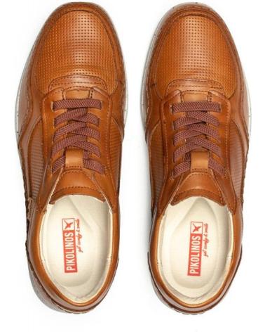 Sapatos-De-Hombre-PIKOLINOS-DEPORTIVO-CON-ELASTICOS-PARA-HOMBRE-FUENCARRAL-M4U-MARRON-MARRóN