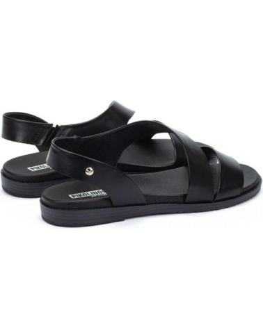 Sandali-De-Mujer-PIKOLINOS-SANDALIA-PLANA-CON-ELASTICOS-PARA-MUJER-FORMENTERA-W8Q-NEGRO