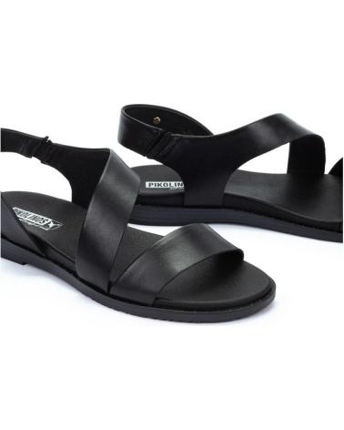 Sandali-De-Mujer-PIKOLINOS-SANDALIA-PLANA-CON-ELASTICOS-PARA-MUJER-FORMENTERA-W8Q-NEGRO