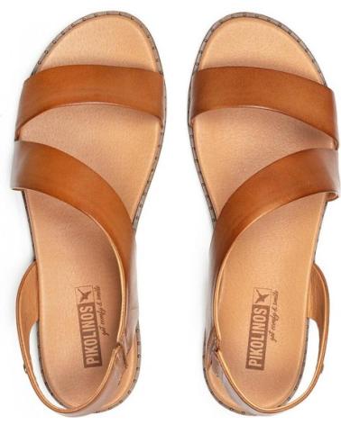 Sandalias-De-Mujer-PIKOLINOS-SANDALIA-PLANA-CON-ELASTICOS-PARA-MUJER-FORMENTERA-W8Q-MARRO-MARRóN