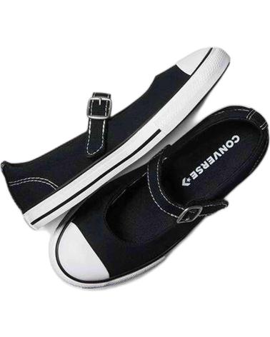 Ballerinas für Mädchen CONVERSE MANOLETINAS CHUCK TAYLOR ALL STAR DAINTY MARY JANE PARA NINA NEGRO
