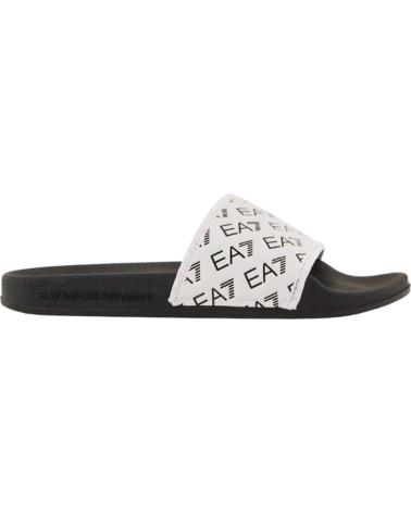 Man Flip flops EMPORIO ARMANI - CHANCLAS BLANCAS PARA HOMBRE - SCARPE BEACH BLANCO