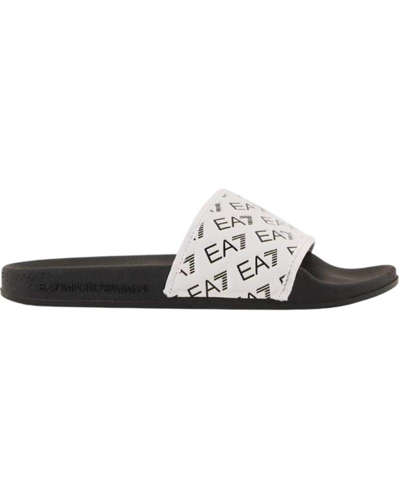 Man Flip flops EMPORIO ARMANI - CHANCLAS BLANCAS PARA HOMBRE - SCARPE BEACH BLANCO