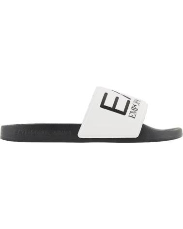 Chinelos de Homem EMPORIO ARMANI - CHANCLAS BLANCAS PARA HOMBRE - SCARPE BEACH NEGRO