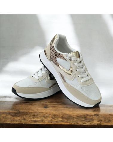 Sportif pour Femme CALZADOMANIA DEPORTIVA COMBINADA PRINT BEIG