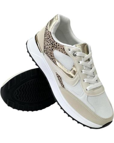 Sportif pour Femme CALZADOMANIA DEPORTIVA COMBINADA PRINT BEIG