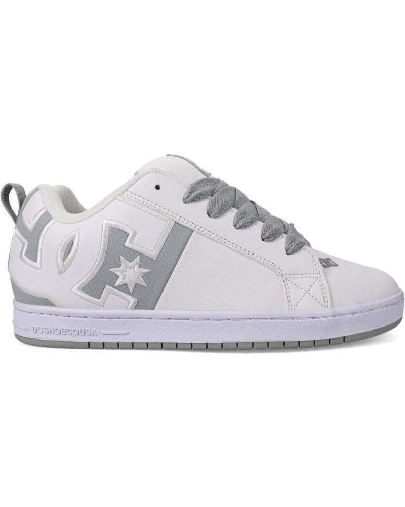 Sportivo per Uomo e Donna e Bambina e Bambino DC SHOES ZAPATILLA COURT GRAFFIK SHOE WHITE G MULTICOLOR