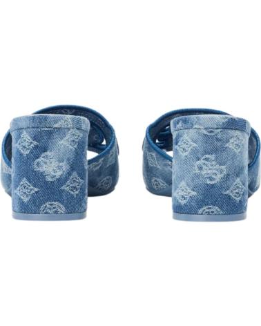 Sandálias de Mulher GUESS SANDALIA GALS BLUE VAQUERO