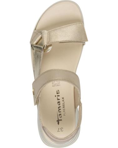 Sandales pour Femme TAMARIS SANDALIA SPORT CON PLANTILLA EXTRAIBLE 116 CHAMPAGNE COMB