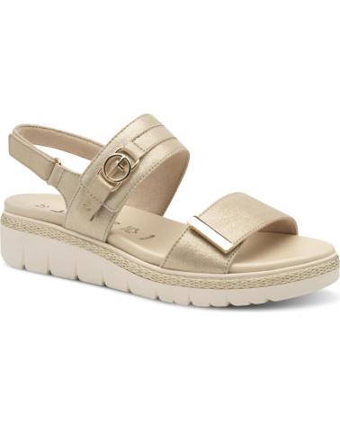 Sandales pour Femme TAMARIS SANDALIA CON PLANTILLA EXTRAIBLE 116 CHAMPAGNE COMB