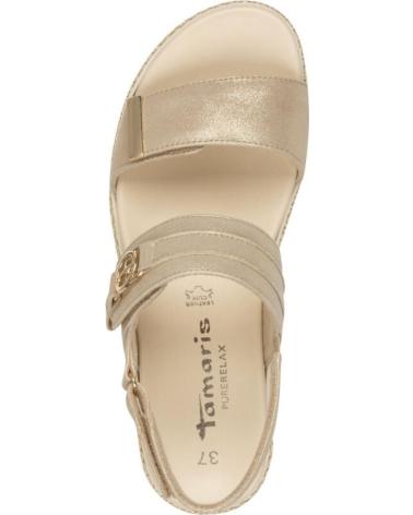 Sandales pour Femme TAMARIS SANDALIA CON PLANTILLA EXTRAIBLE 116 CHAMPAGNE COMB