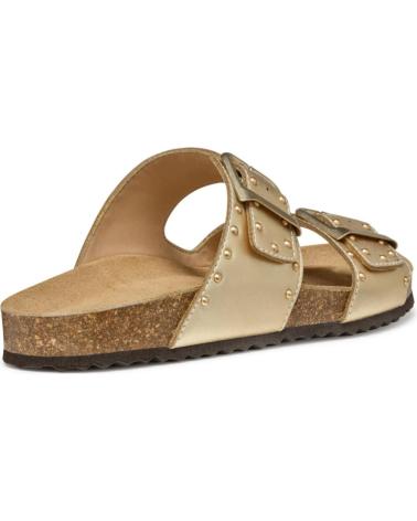 Woman Sandals GEOX SANDALIA DOBLE HEBILLA DE C2012 LT GOLD