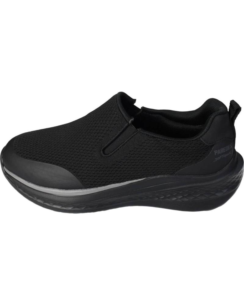 Sneaker-De-Hombre-PAREDES-PAREDES ALERRE LD25114 SCHWARZ SLIP-ON-NEGRO