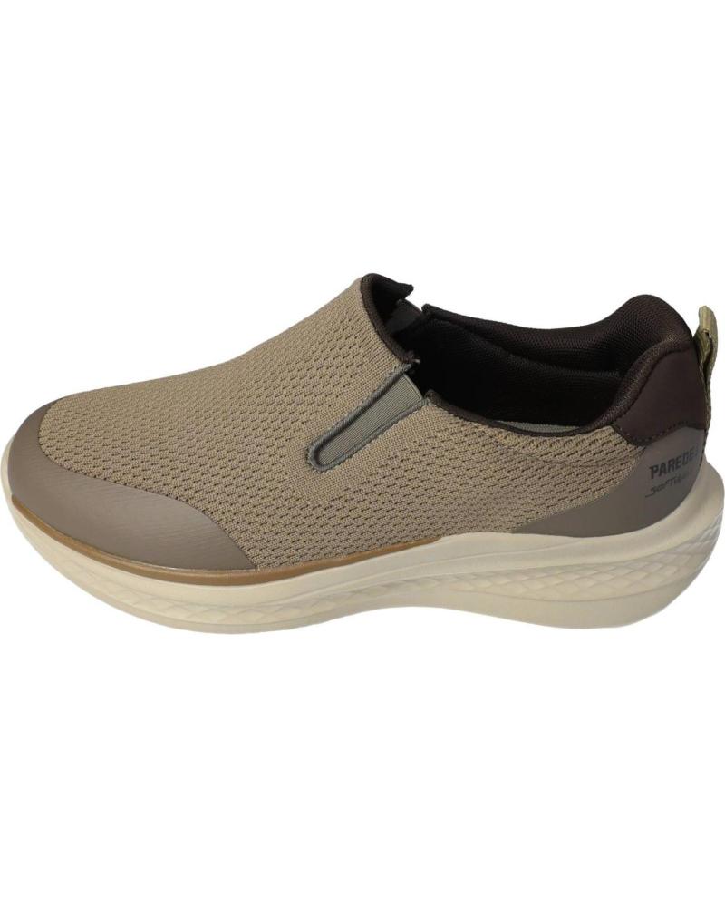 Sneaker-De-Hombre-PAREDES-PAREDES ALERRE LD25114 BRAUN SLIP-ON-MARRóN