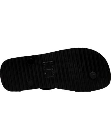 Tongs pour Femme TOMMY JEANS CHANCLAS MUJER LOGO EN0EN02447 NEGRO