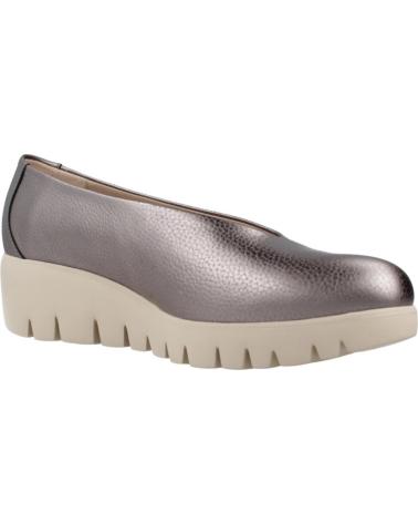 WONDERS ZAPATOS CONFORT MUJER MODELO IRIS COLOR BRONCE PLOMO