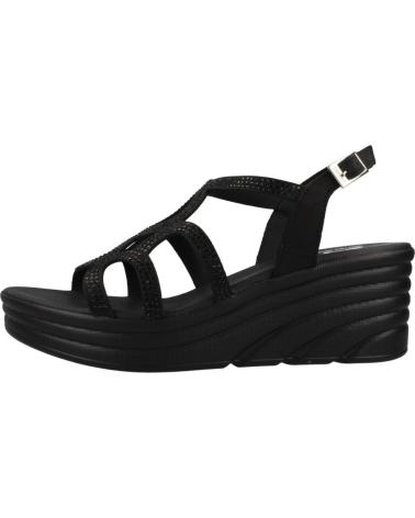 Woman Sandals 24 HORAS SANDALIAS MUJER MODELO 26493 COLOR NEGRO NEGRO NEGRO