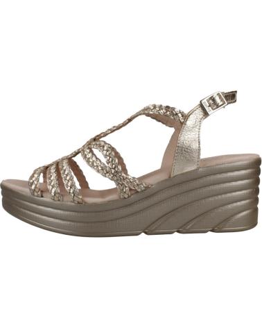 24 HORAS SANDALIAS PLATAFORMA 26494 ORO JAZMÍN JAZMIN
