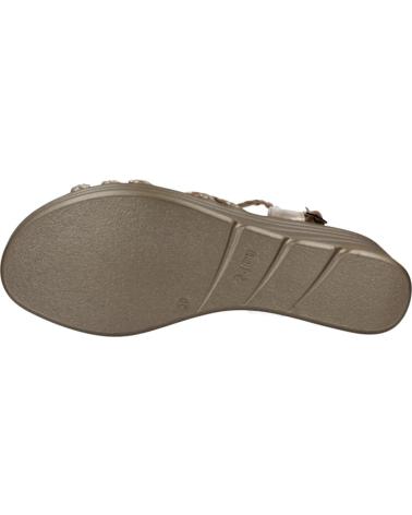 24 HORAS SANDALIAS PLATAFORMA 26494 ORO JAZMÍN JAZMIN