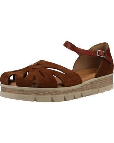 Woman Sandals PORRONET SANDALIAS MUJER MODELO 3140P COLOR MARRON CUERO