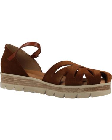Woman Sandals PORRONET SANDALIAS MUJER MODELO 3140P COLOR MARRON CUERO