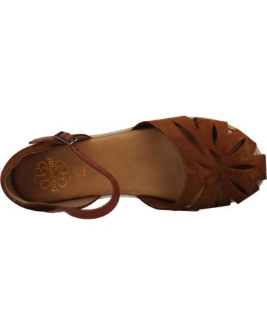 Woman Sandals PORRONET SANDALIAS MUJER MODELO 3140P COLOR MARRON CUERO