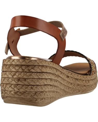 Sandali per Donna PORRONET SANDALIAS MUJER MODELO 3162P COLOR MARRON CLARO CUERO CUERO
