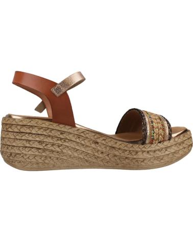 Sandali per Donna PORRONET SANDALIAS MUJER MODELO 3162P COLOR MARRON CLARO CUERO CUERO