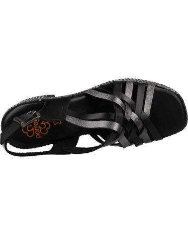 Woman Sandals PORRONET SANDALIAS MUJER MODELO 3174P COLOR NEGRO NGRPLM