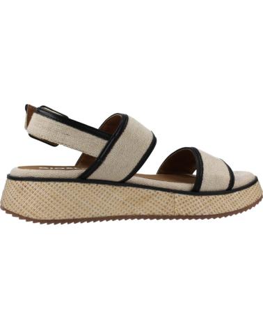 Woman Sandals GIOSEPPO SANDALIAS MUJER MODELO 74028G COLOR BEIS NEGRO