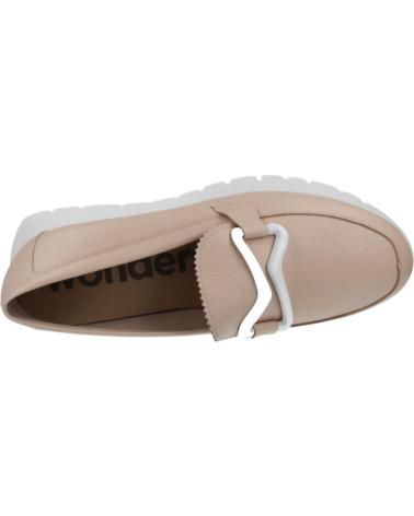 Halbschuhe für Damen WONDERS MOCASINES MUJER MODELO A2480 COLOR ROSA PALO