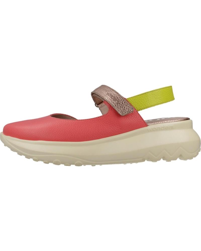 Sandalias de Mujer WONDERS SANDALIAS MUJER MODELO A4004 COLOR NARANJA CORAL