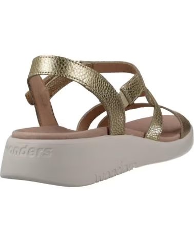 Sandálias-De-Mujer-WONDERS-SANDALIAS-MUJER-MODELO-C6541-COLOR-ORO-PLTN
