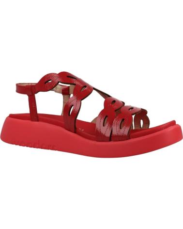 Sandalias de Mujer WONDERS SANDALIAS MUJER MODELO C6542 COLOR ROJO