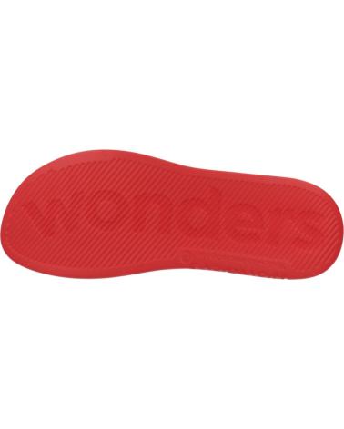 Sandalias de Mujer WONDERS SANDALIAS MUJER MODELO C6542 COLOR ROJO