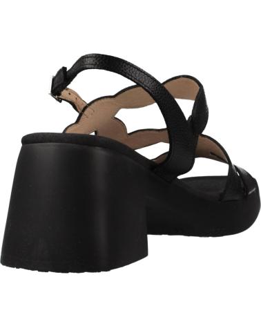 WONDERS SANDALIAS MUJER MODELO D1020 COLOR NEGRO