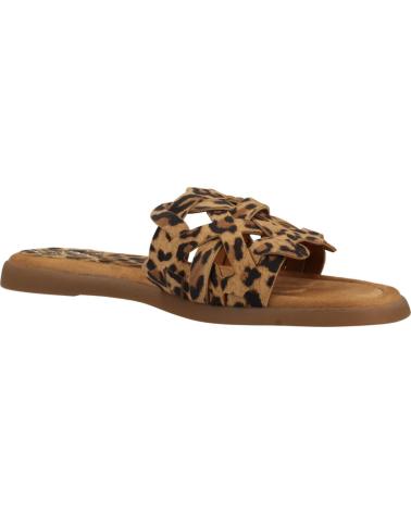 Sandalias de Mujer UNISA SANDALIAS MUJER MODELO CLERY LKD COLOR ANIMAL PRINT CANELE