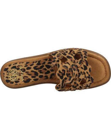 Sandalias de Mujer UNISA SANDALIAS MUJER MODELO CLERY LKD COLOR ANIMAL PRINT CANELE