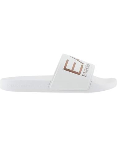 Tongs pour Femme EMPORIO ARMANI - CHANCLAS BLANCAS PARA MUJER - SCARPE BEACH BLANCO
