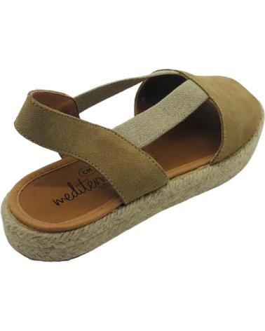 Sandalias de Mujer CM MEDITERRANEA ALPARGATA VALENCIANA MUJER MEDITERRANEA 30135 ARENA