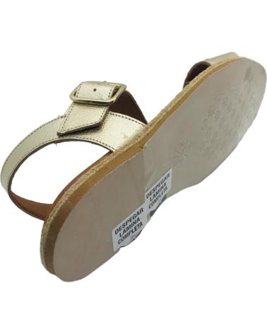 Sandales pour Femme POPA SANDALIA PLANA MUJER LEYTE MS33802103 SOFT ORO