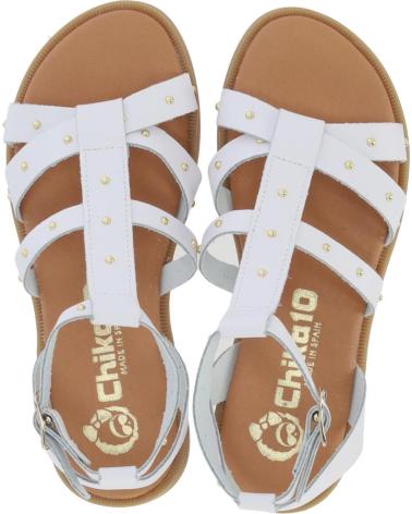Sandali per Bambina CHIKA10 VICHY 01 BLANCO-WHITE