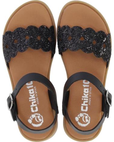 Woman and girl Sandals CHIKA10 VICHY 04 NEGRO-BLACK