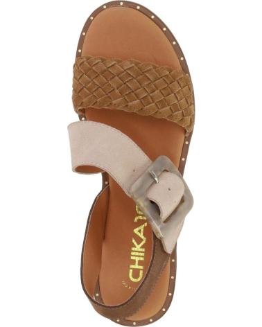 Sandalias de Mujer CHIKA10 MUSAKA 10 MULTI-MARRON-BROWN