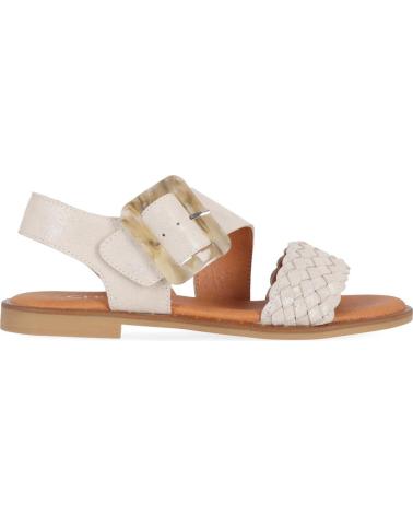 Sandalias de Mujer CHIKA10 MUSAKA 10 PLATINO-LG GOLD