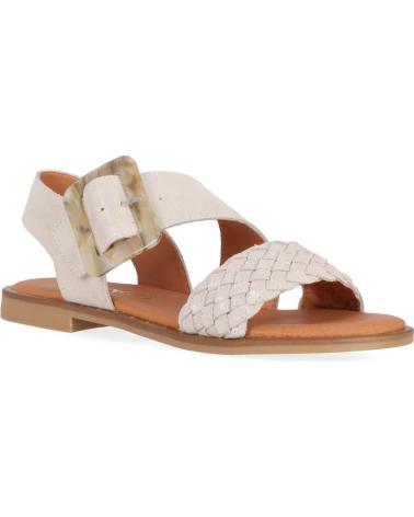 Sandalias de Mujer CHIKA10 MUSAKA 10 PLATINO-LG GOLD