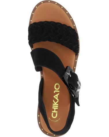 Sandálias de Mulher CHIKA10 MUSAKA 10 NEGRO-BLACK