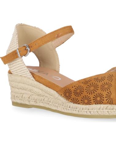 Woman Sandals CHIKA10 URSULA 03 CUERO-TAN