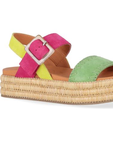 Sandálias de Mulher CHIKA10 EKOS 01 MULTICOLOR-GREEN MULTI